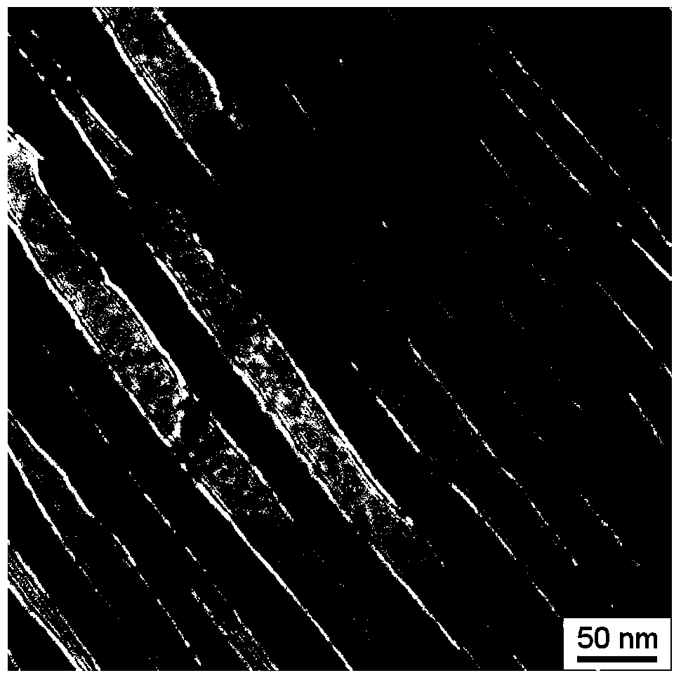 A kind of preparation method of fine steel wire transmission electron microscope longitudinal section sample