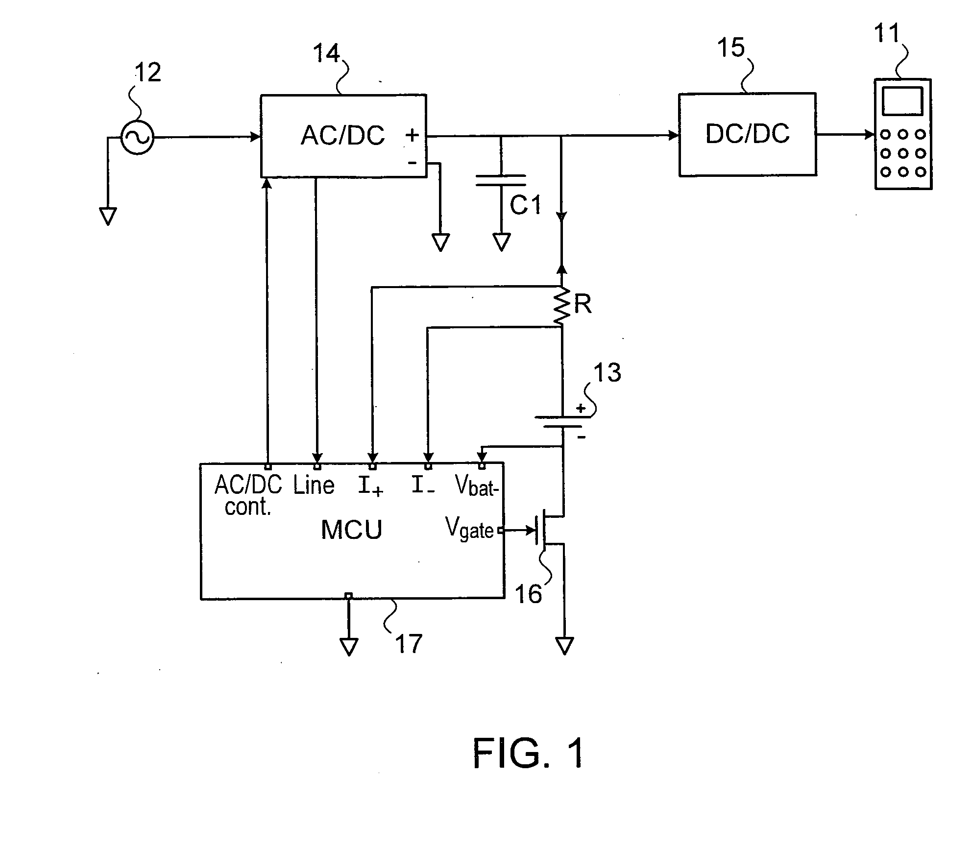 Intelligent battery powered charging system