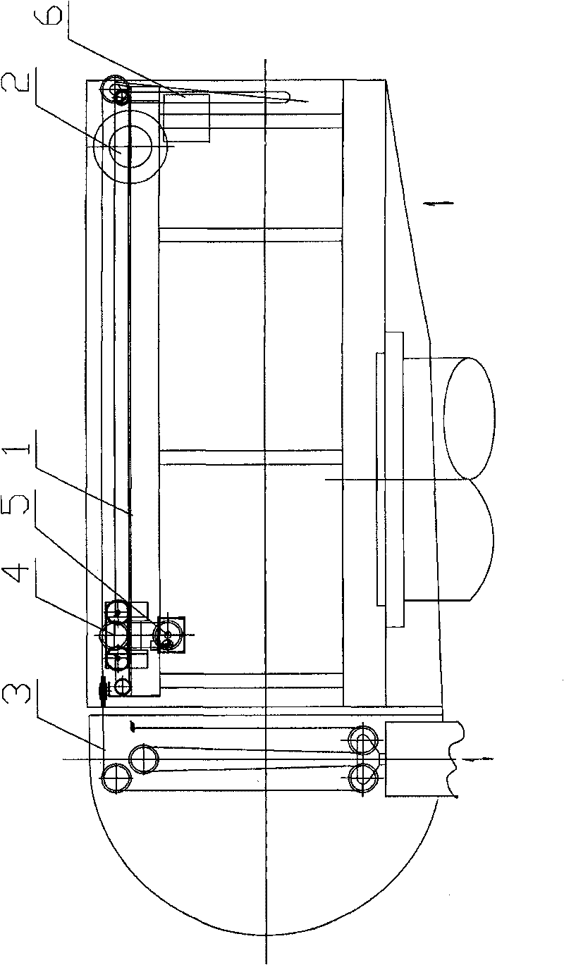 Crane used for maintenance of large-scale wind power equipment