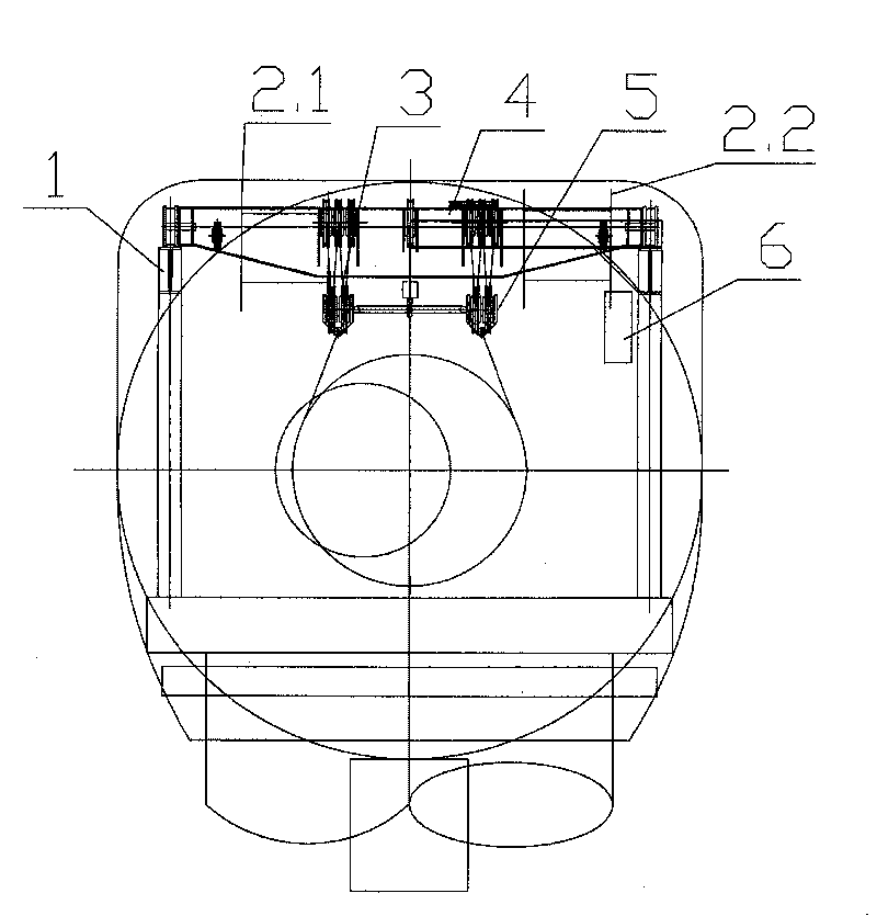 Crane used for maintenance of large-scale wind power equipment