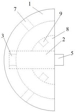 A kind of bolt ball for steel structure connection