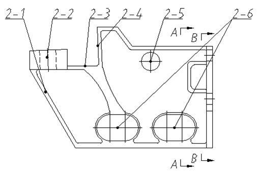 Normal state brake controllable parking device