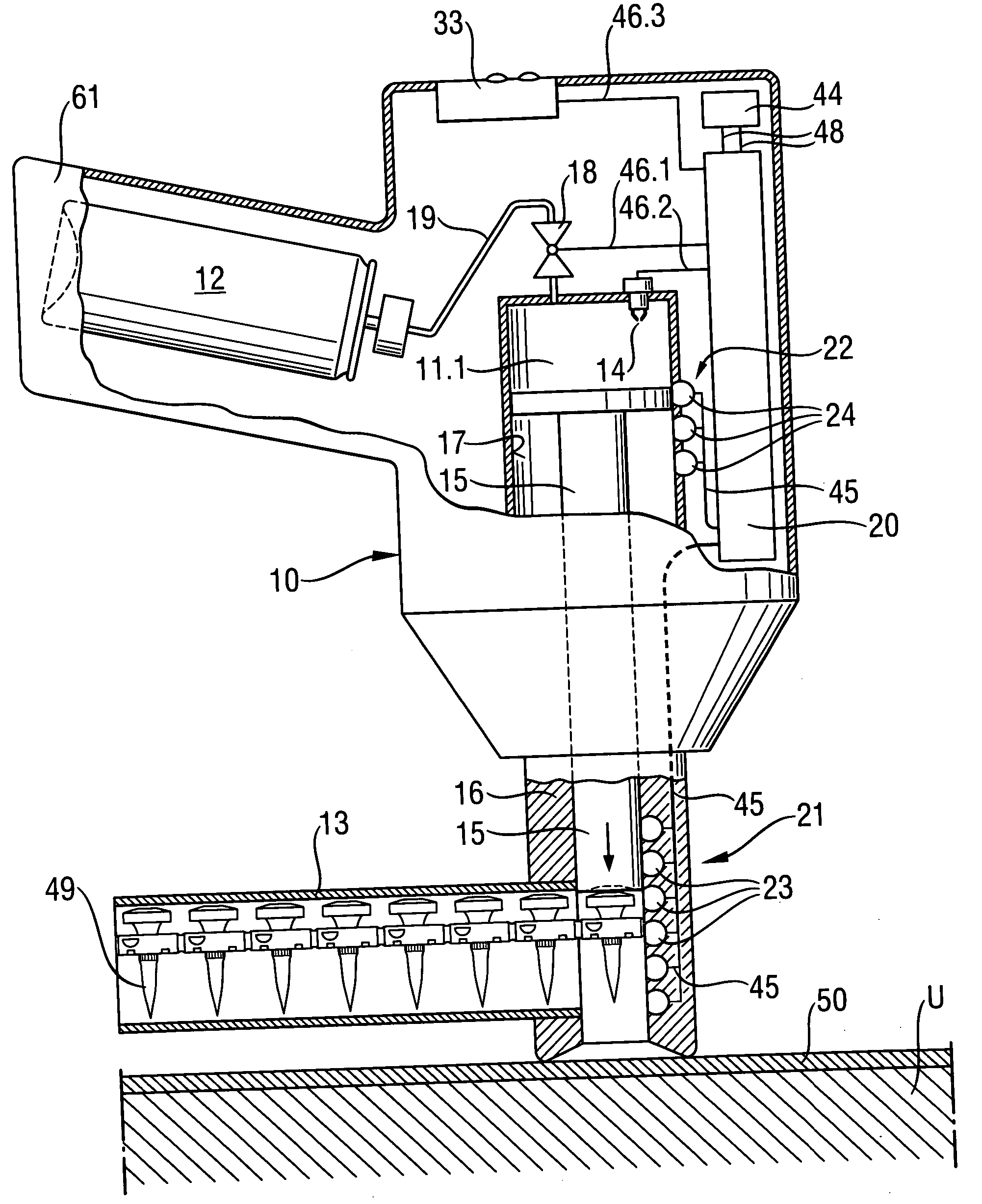 Setting device