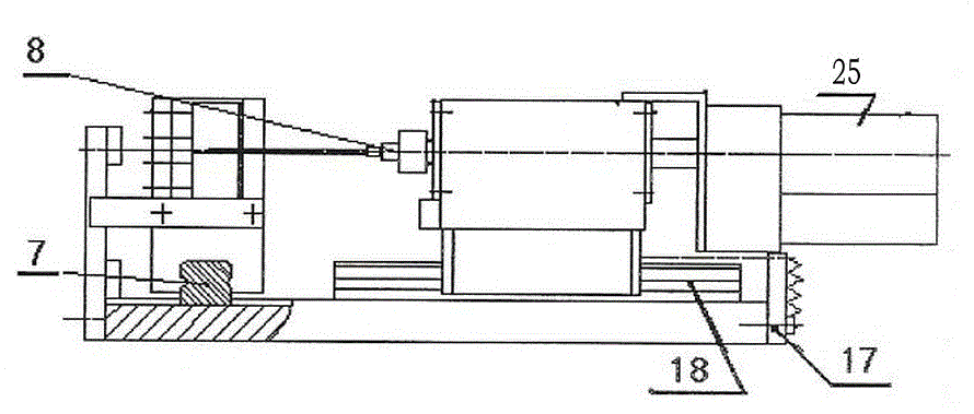 Processing method and special processing device for bionic syringe needle