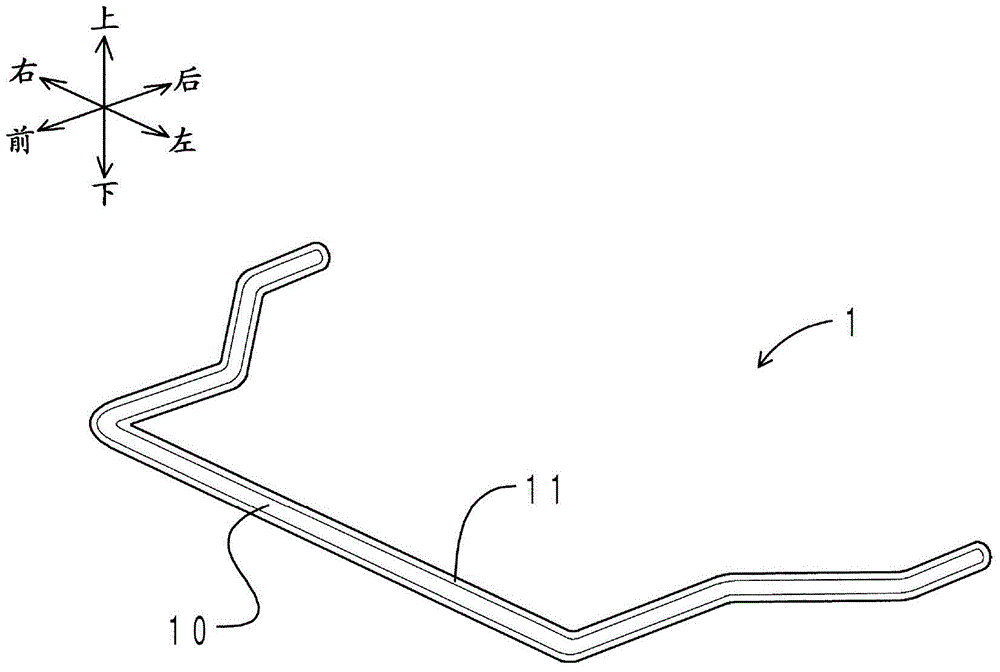 Method for coating spring member