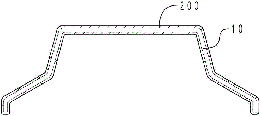 Method for coating spring member