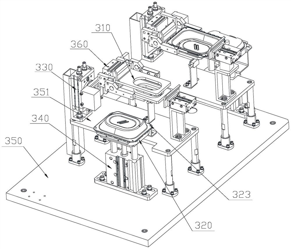 Automatic assembly method and assembly line for movement of diaphragm gas meter