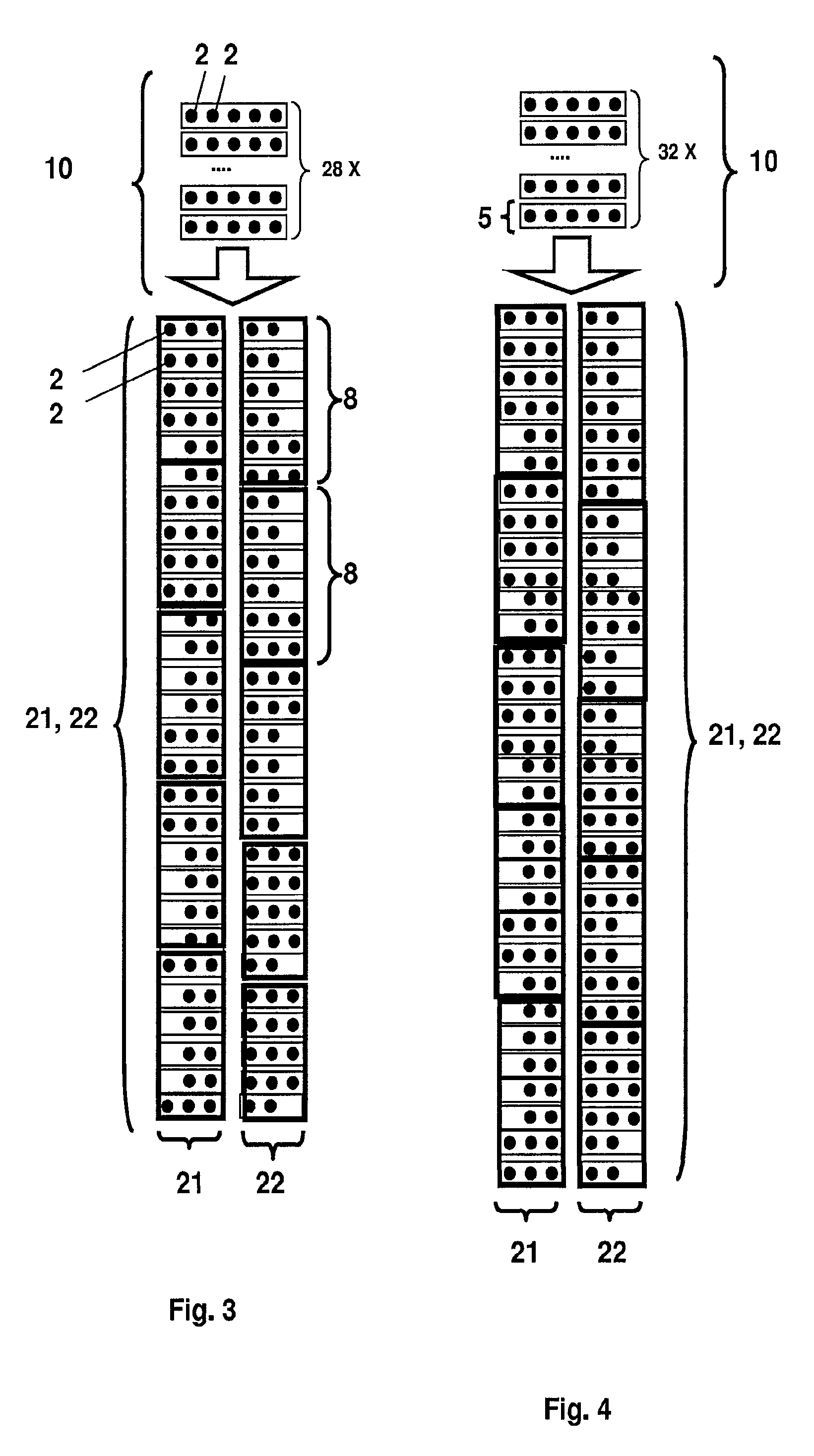 Object distribution device, packaging device and object distribution process