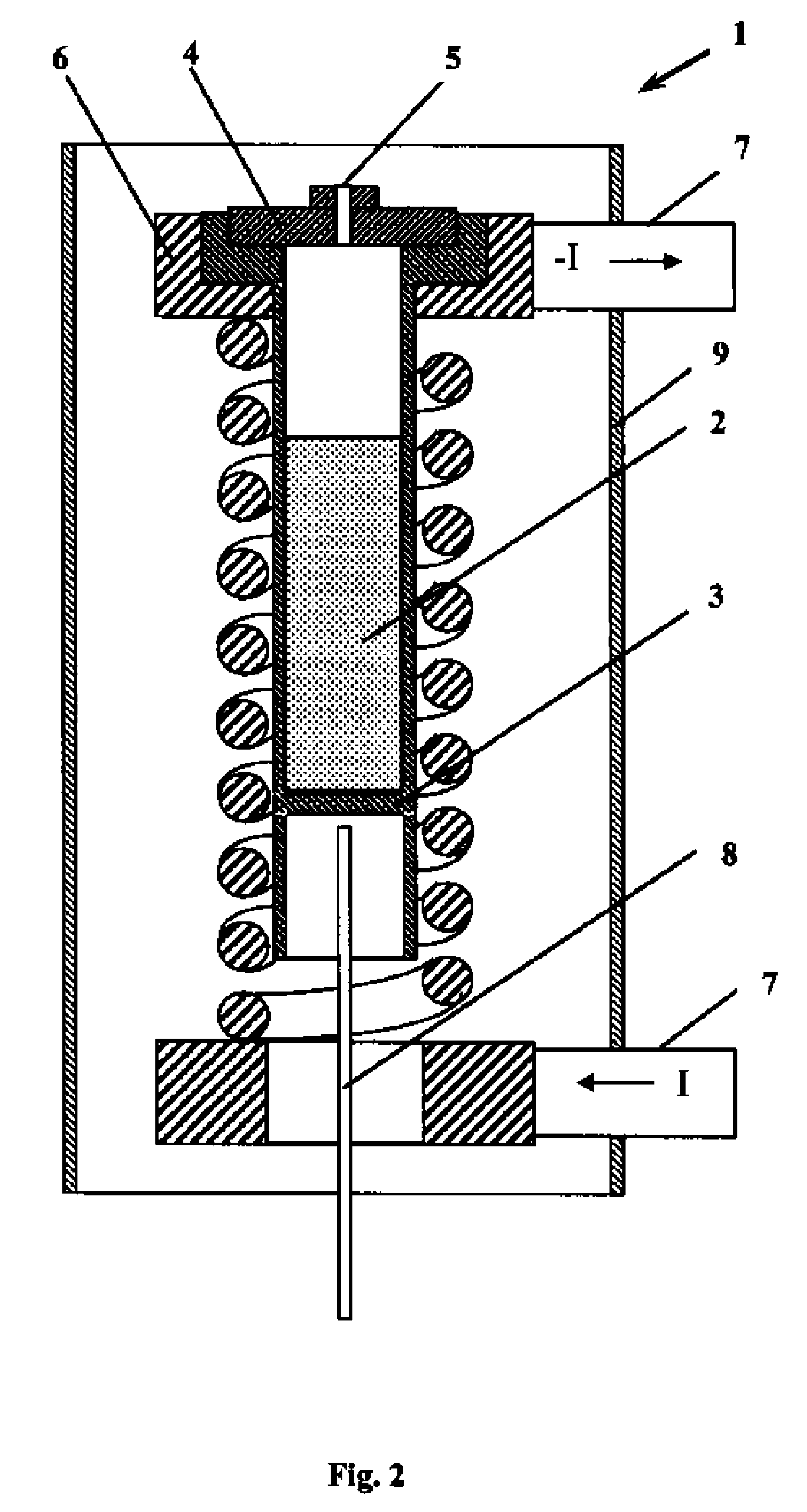 Electrode for use with double electric layer electrochemical capacitors having high specific parameters