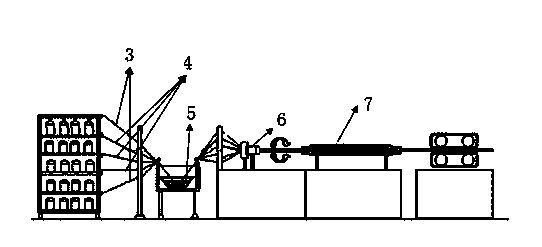 Fiber-reinforced composite material foundation bolt