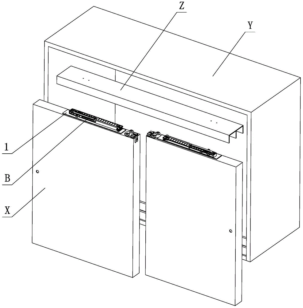 Roller adjustment mechanism for furniture sliding doors