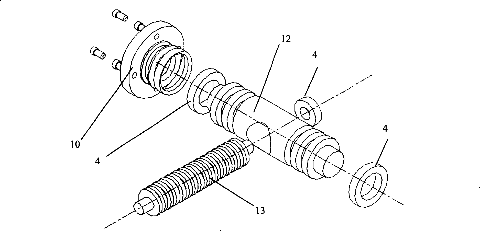 Two-dimension magnetic fluid acceleration transducer