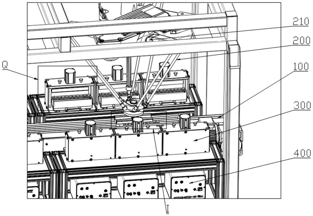 Packaging container online sealing leakage detection system and method