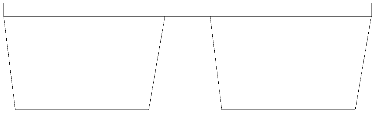 Foldable bridge detecting arm and detecting vehicle