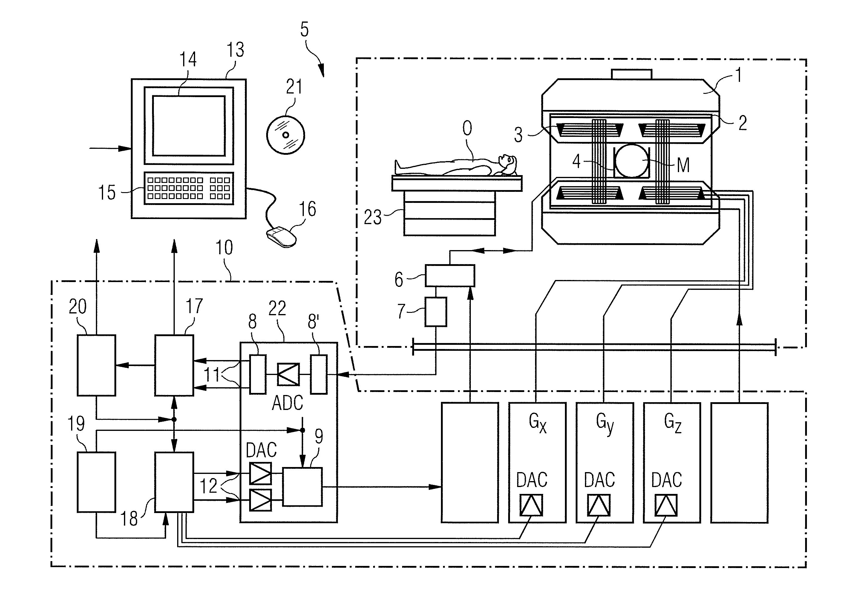 Magnetic resonance system and method to generate diffusion information