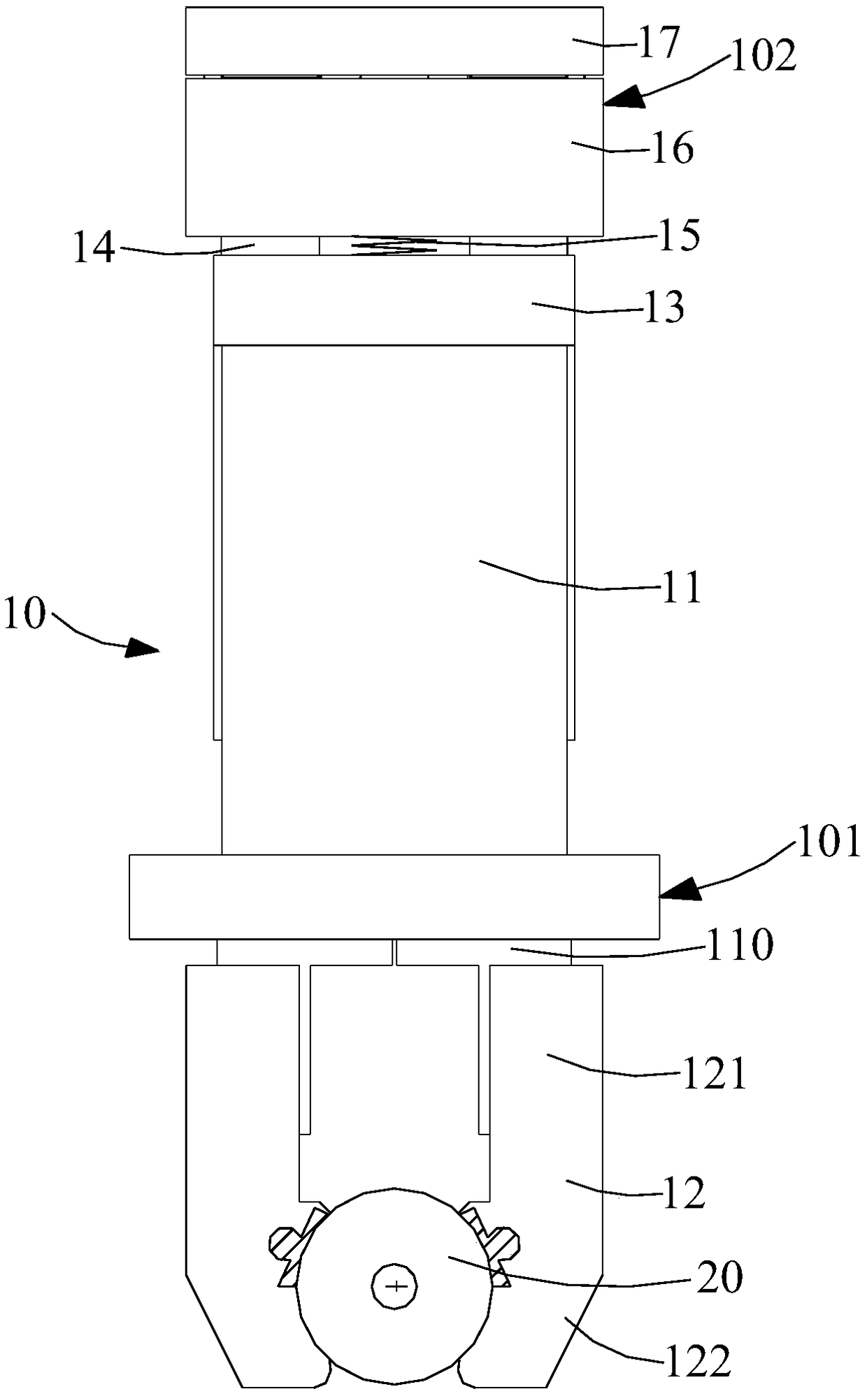 Floating adjustment assembly and floating grasping mechanism including the floating adjustment assembly