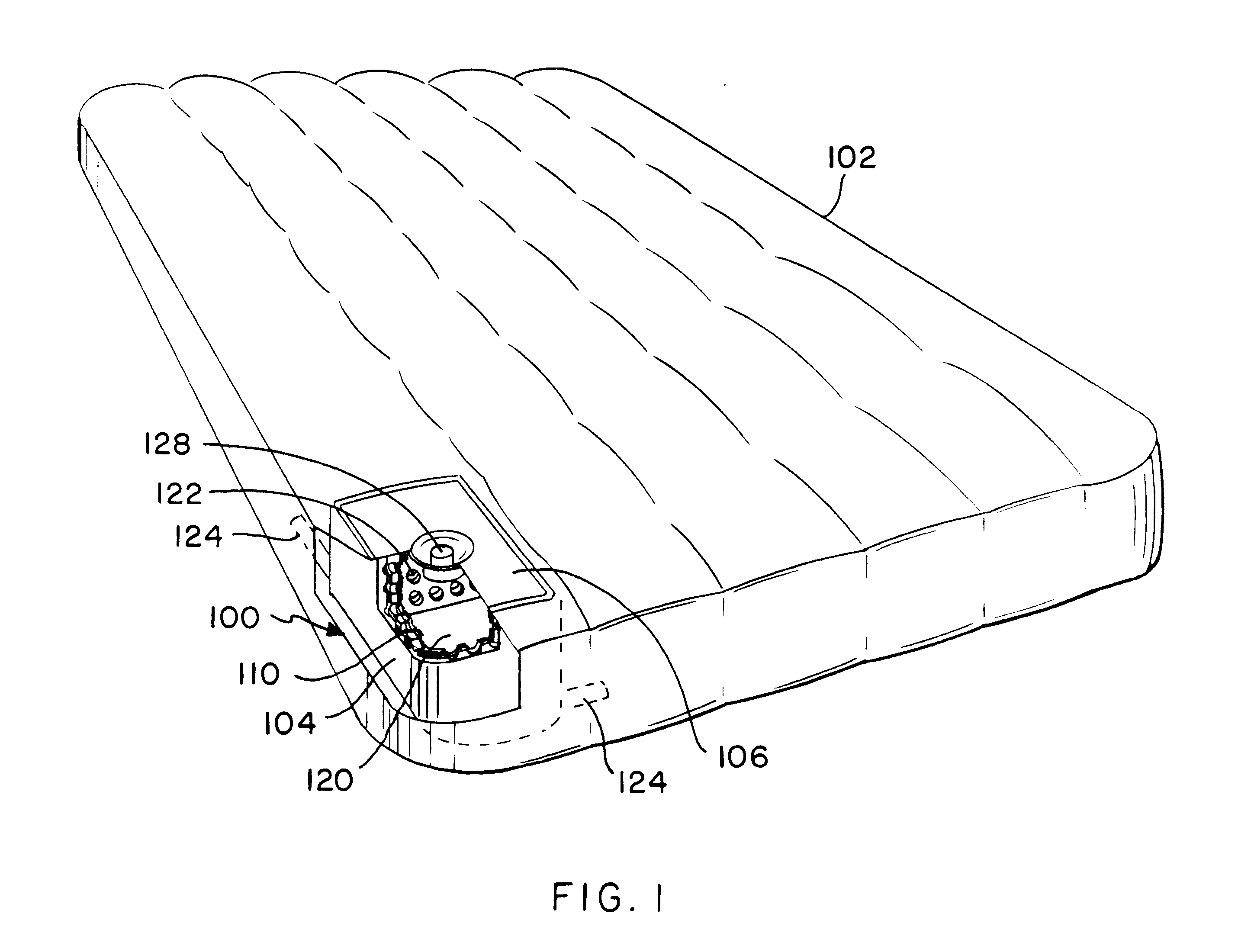 Internal air pump for inflatables