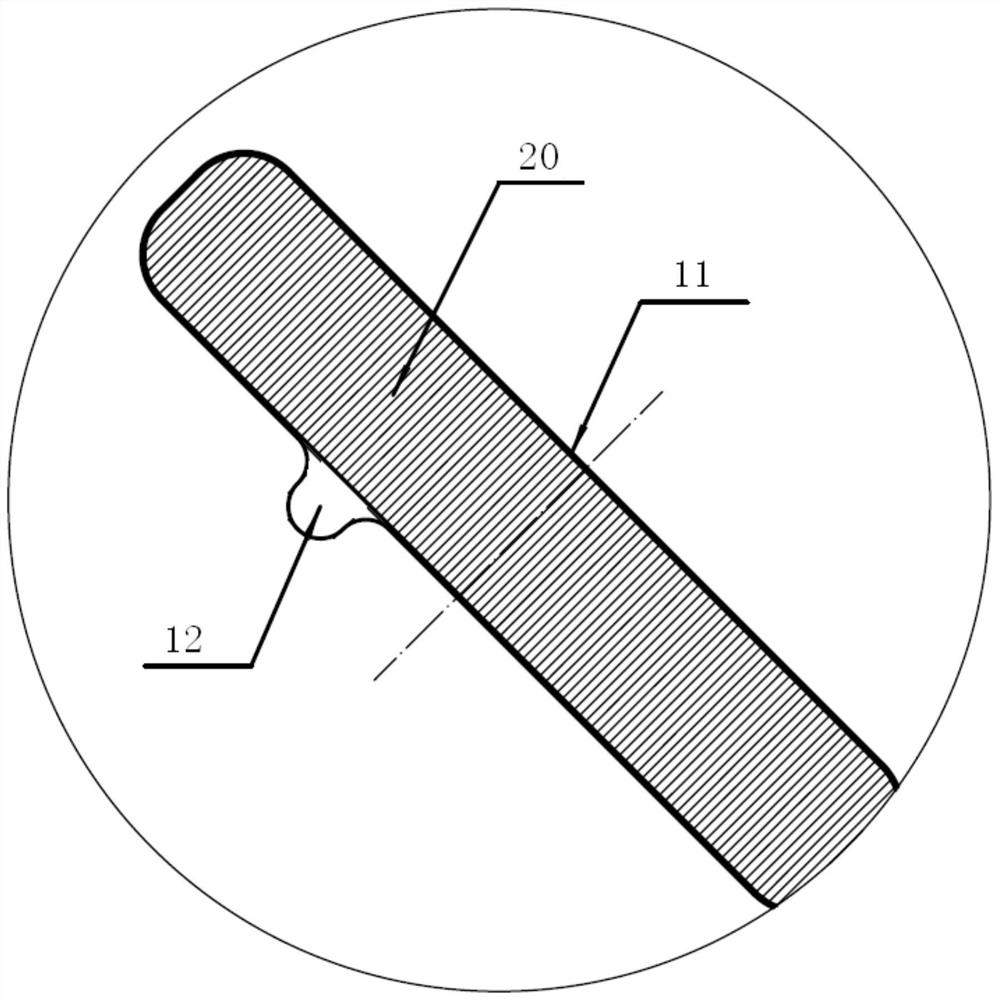 Rotor core and motor with same