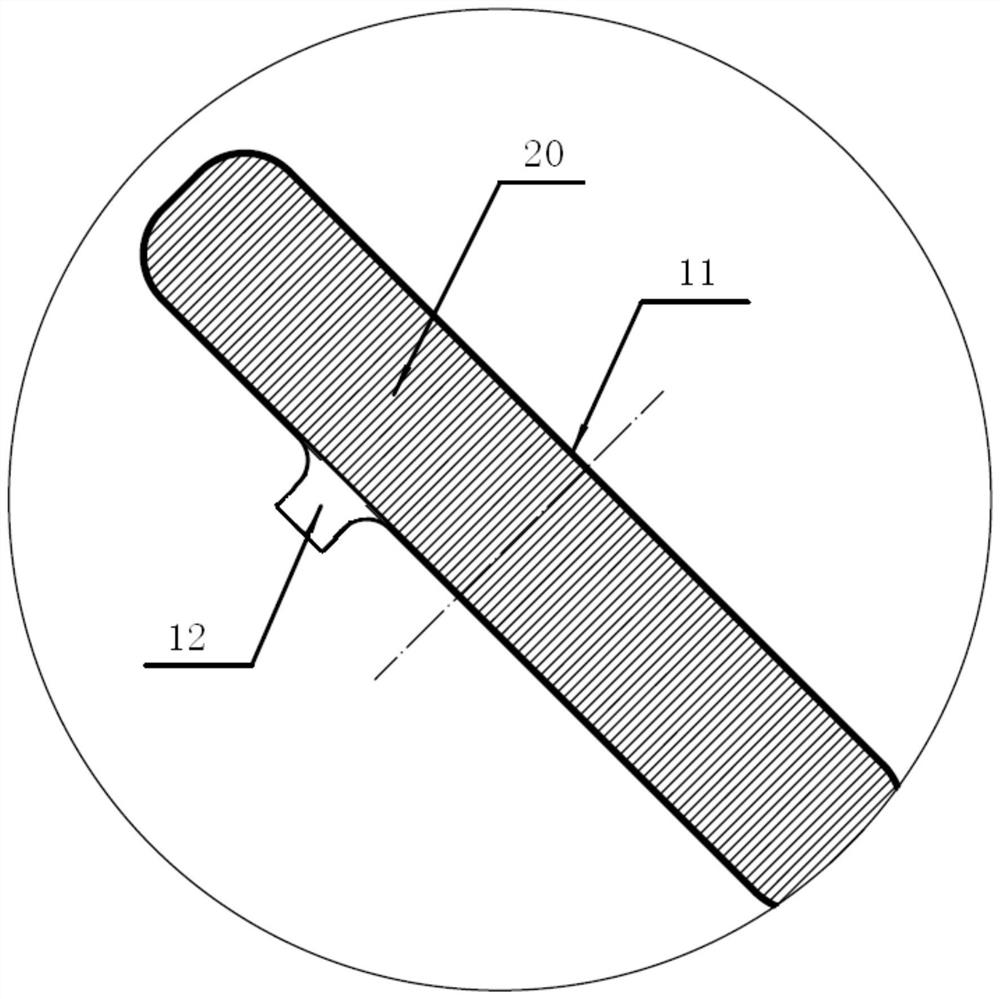 Rotor core and motor with same