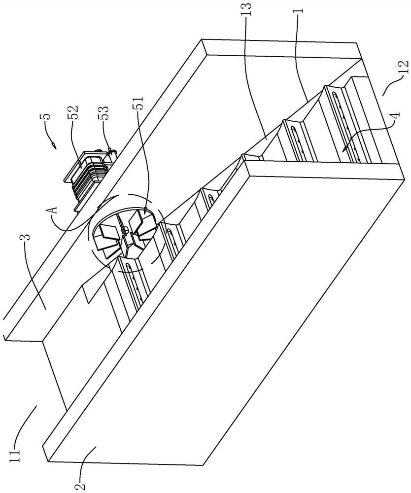 Dam spillway structure and construction method thereof