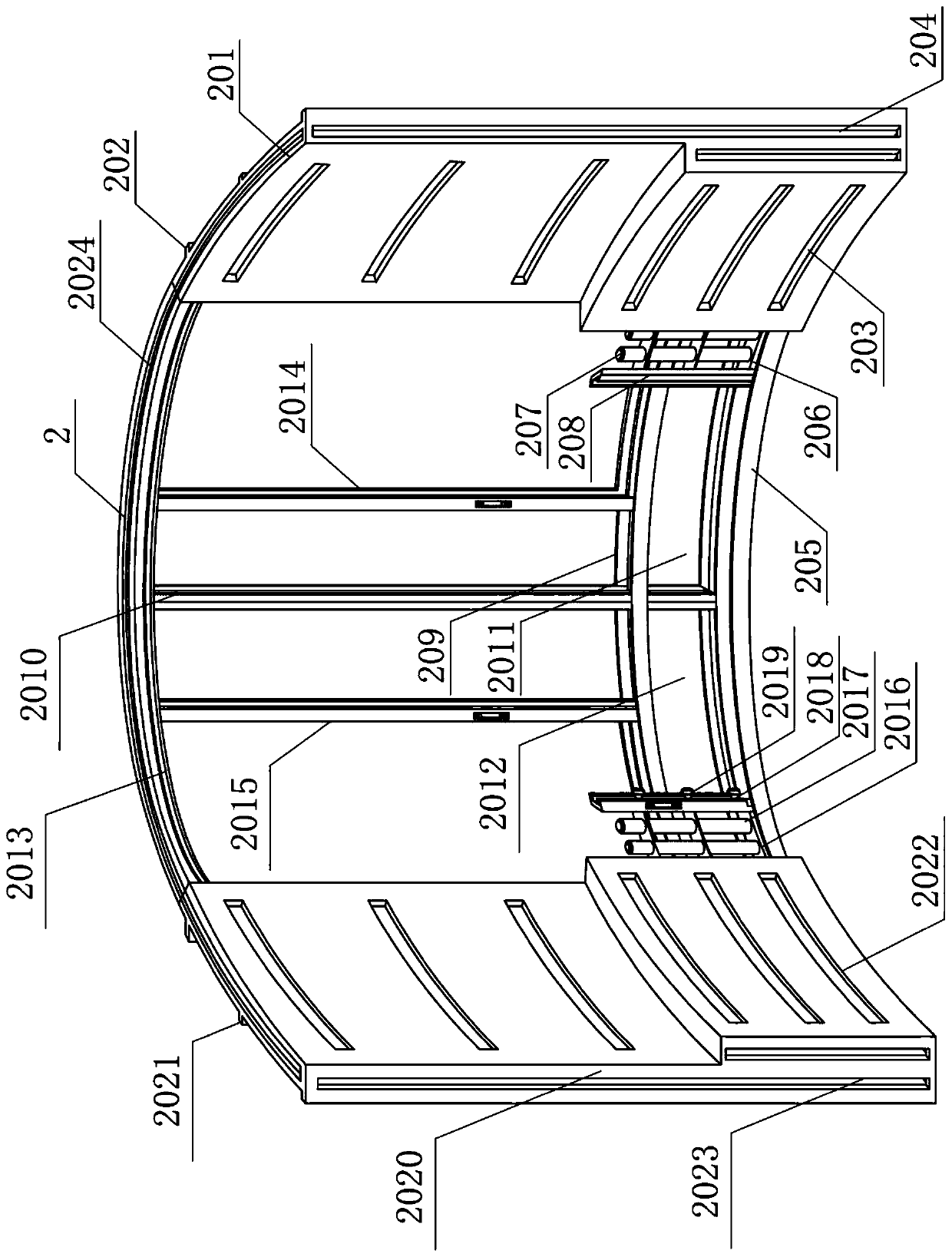 Multi-purpose bay window for house building