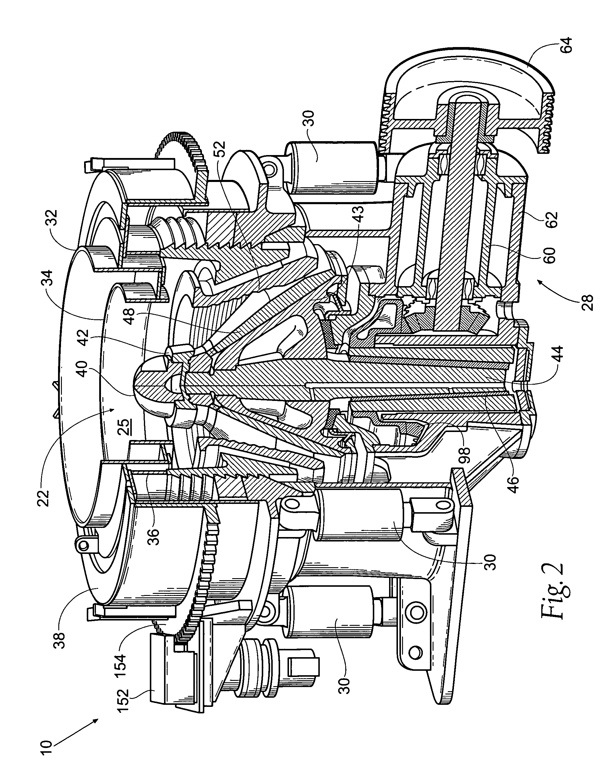 Cone rock crusher