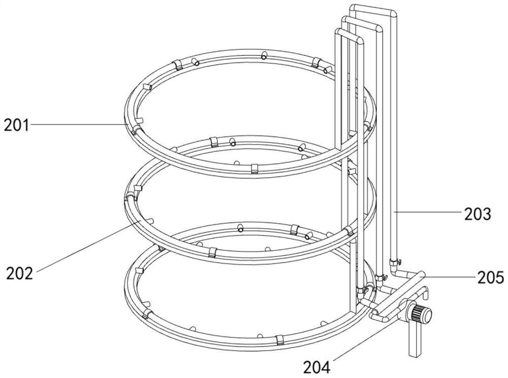 Production monitoring multi-stage sampling device for chemical product processing and sampling method of production monitoring multi-stage sampling device