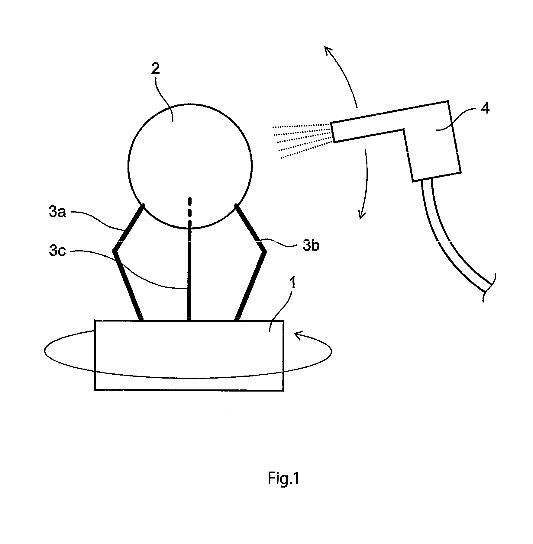 Painted golf ball and method for producing the same