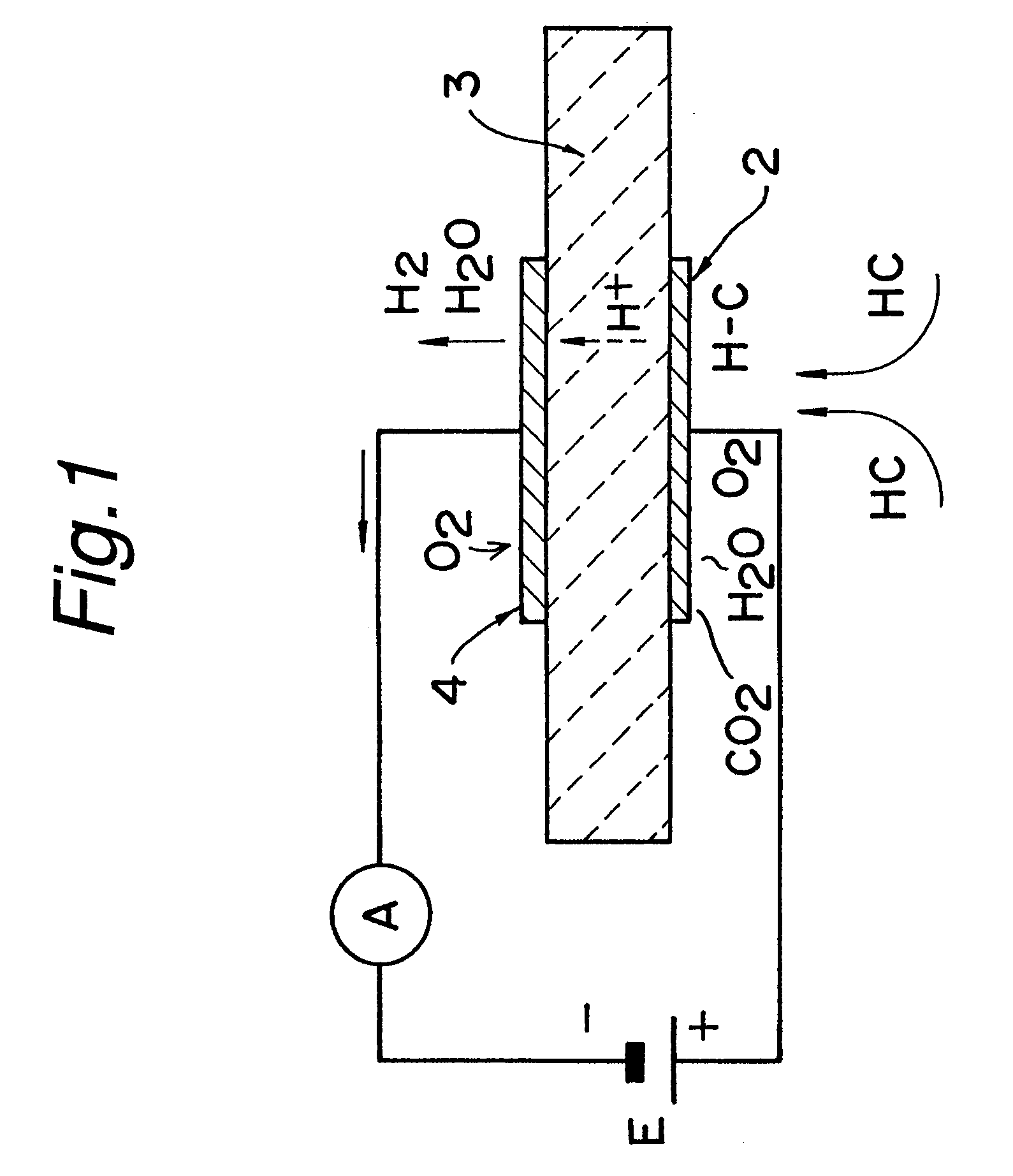 Hydrocarbon sensor