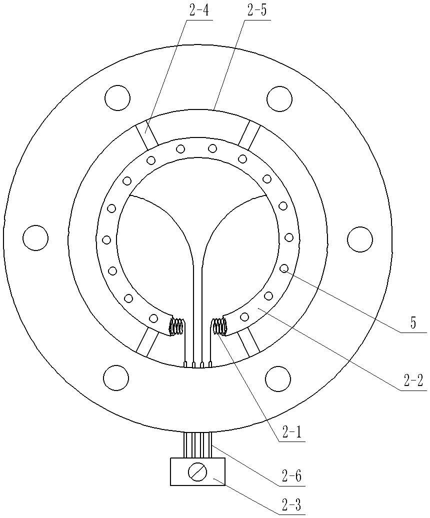 A gas mixture combustion system