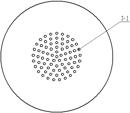 A gas mixture combustion system