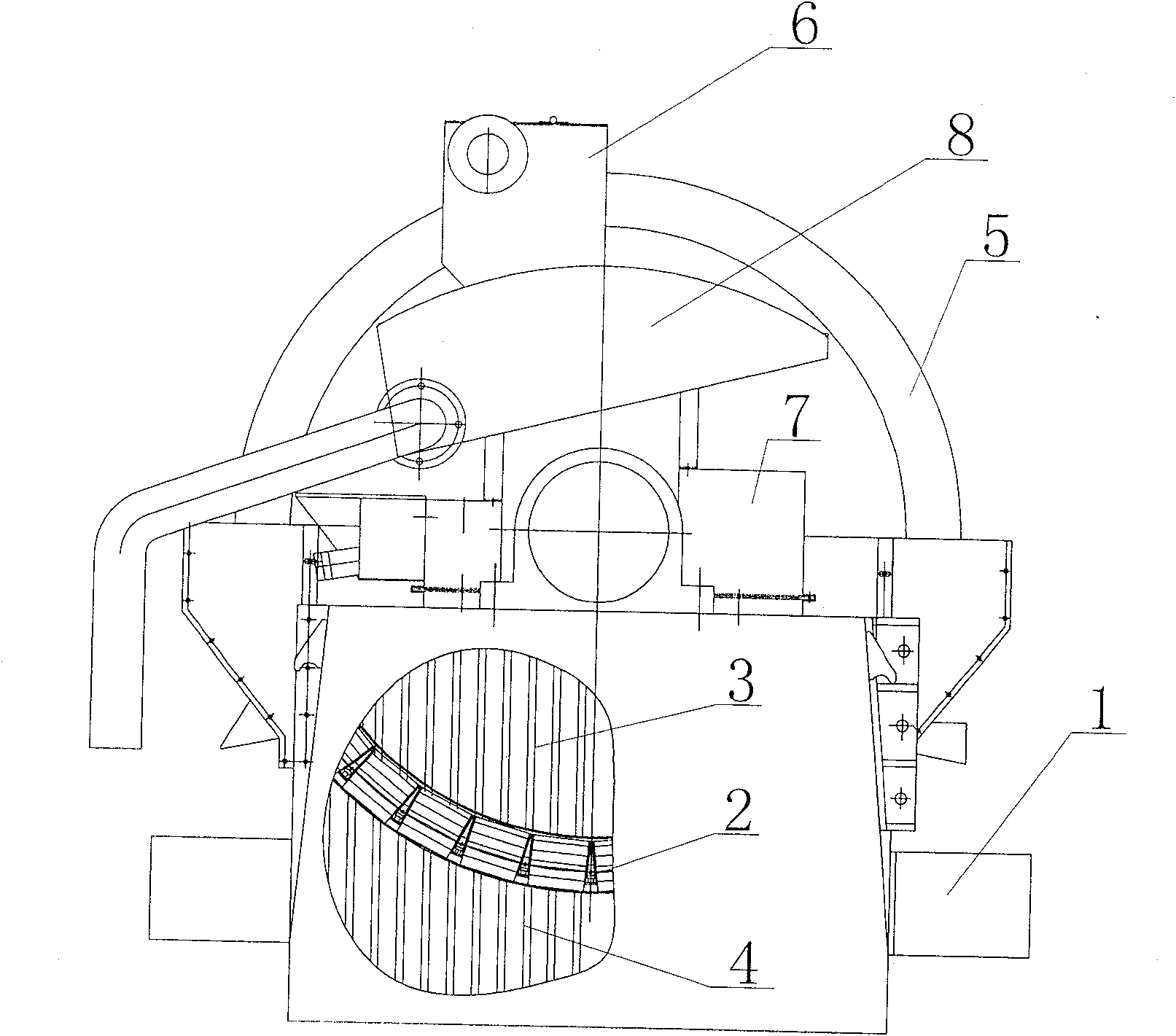 High-gradient magnetic separator