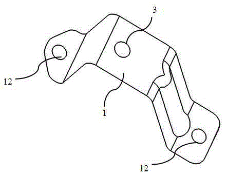 Anti-cracking drain channel structure and mounting method