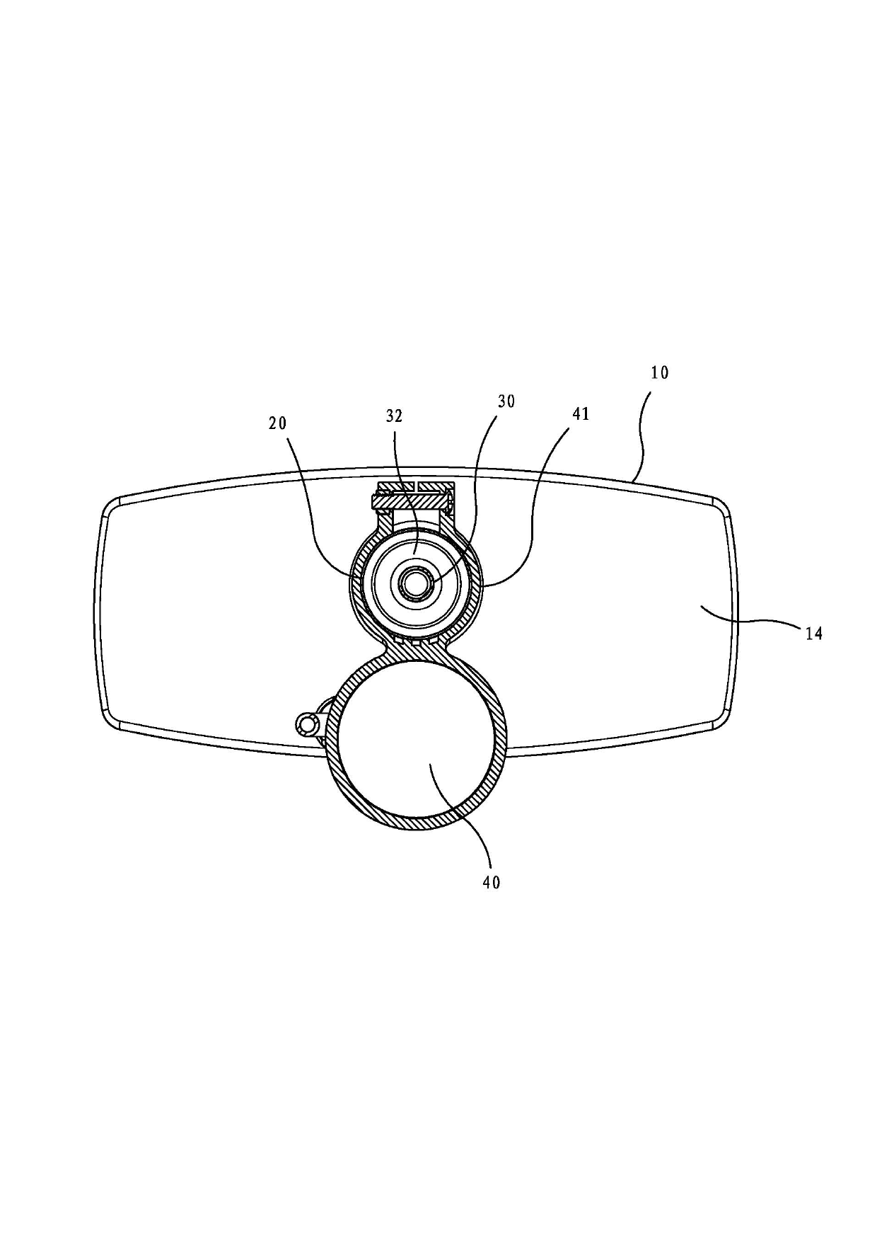 Inflator embedded with pressure gage