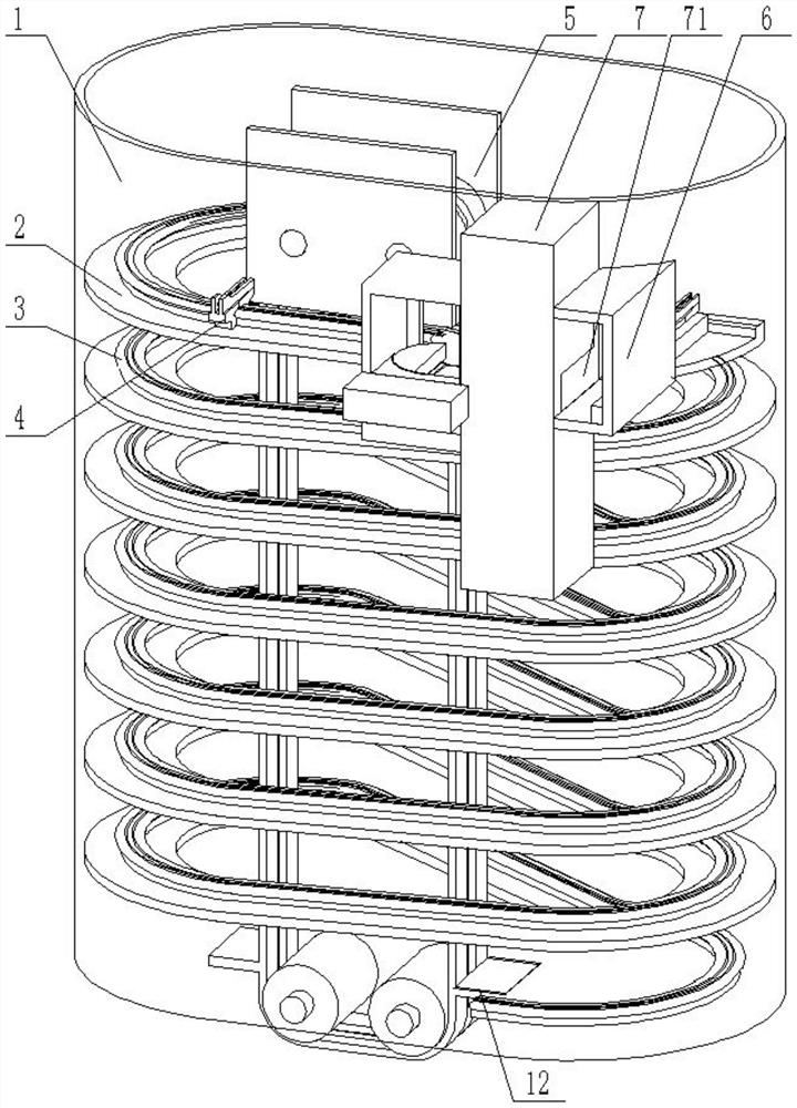 Pick-up Mechanism of Intelligent Three-dimensional Parking Garage Based on Internet