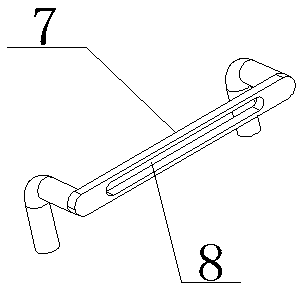 Simple tire semi-finished product joint pressing machine