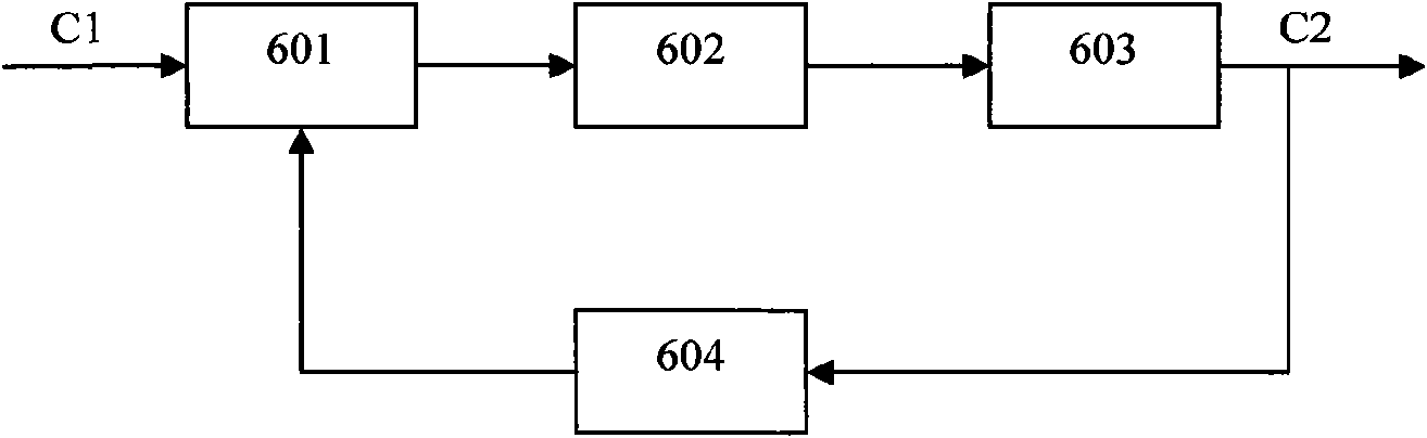 Microwave distance measuring device based on relative sampling