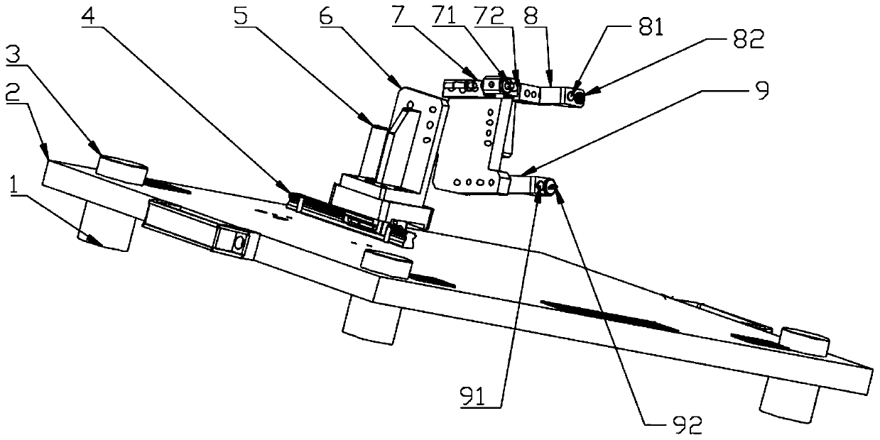 Supporting and positioning device for oil filler cap gauge