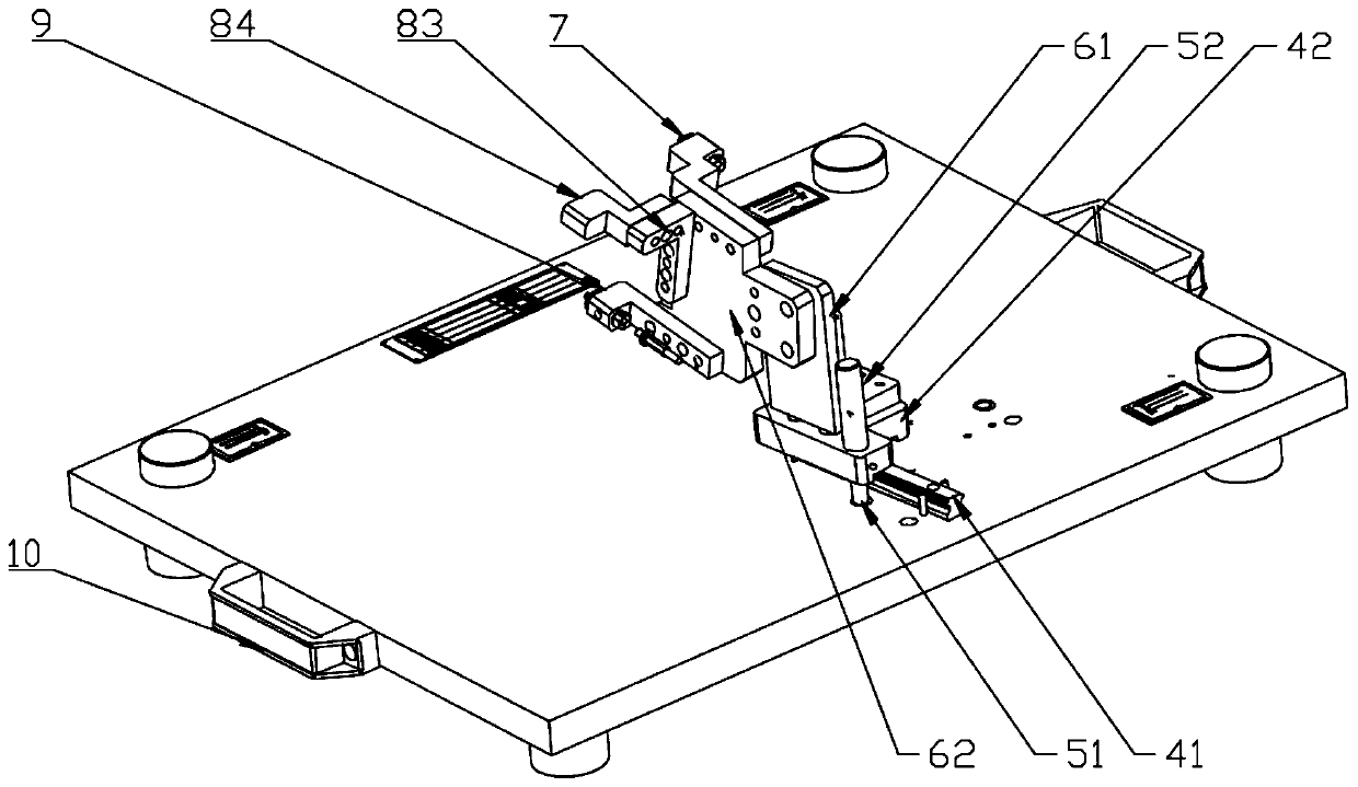 Supporting and positioning device for oil filler cap gauge