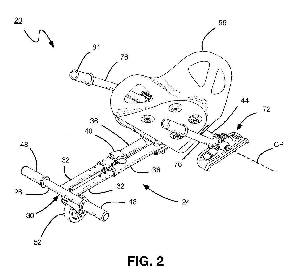 Accessory for a self-balancing board