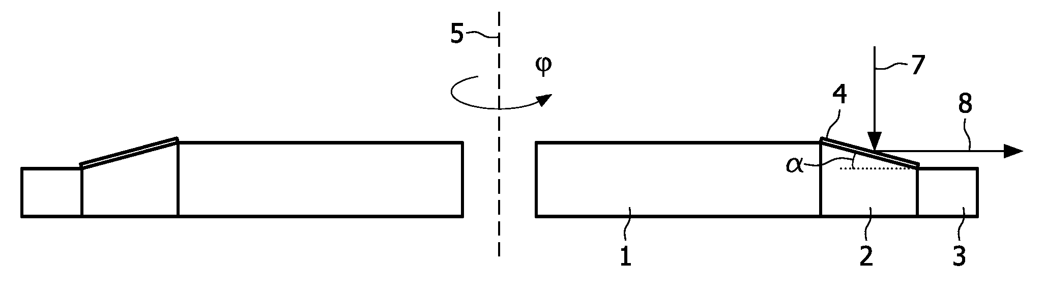 Hybrid design of an anode disk structure for high prower X-ray tube configurations of the rotary-anode type