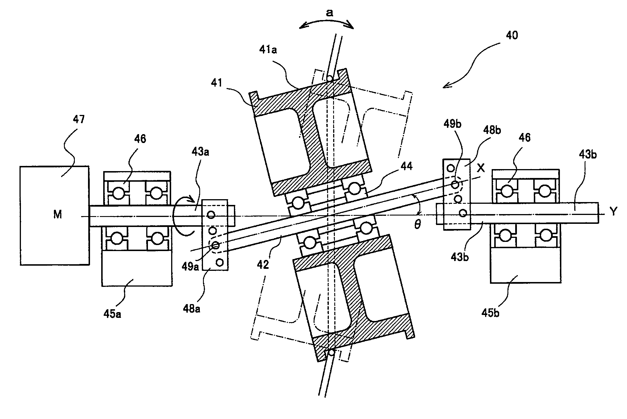 Equipment for providing twist to an optical fiber