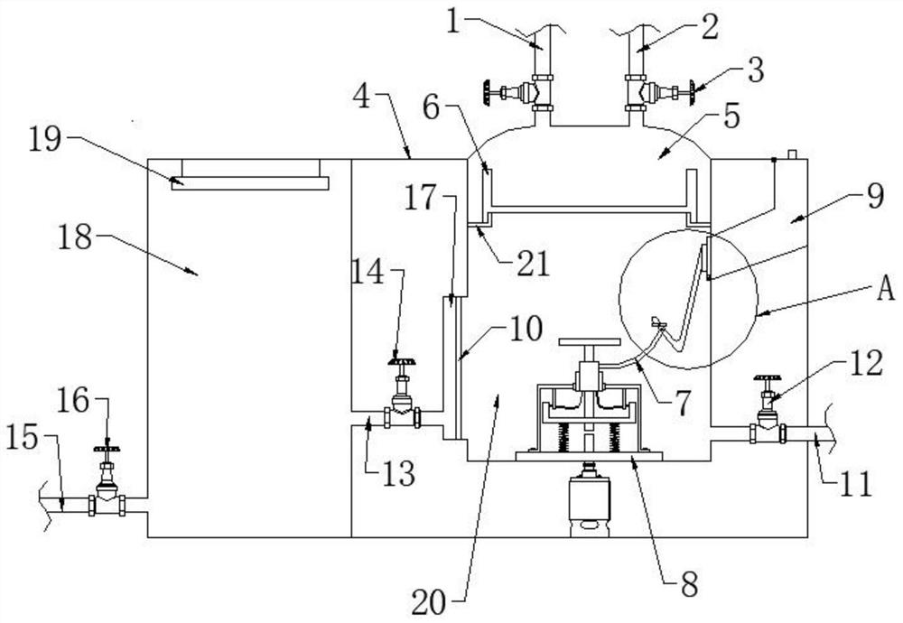 Domestic sewage treatment device and method thereof