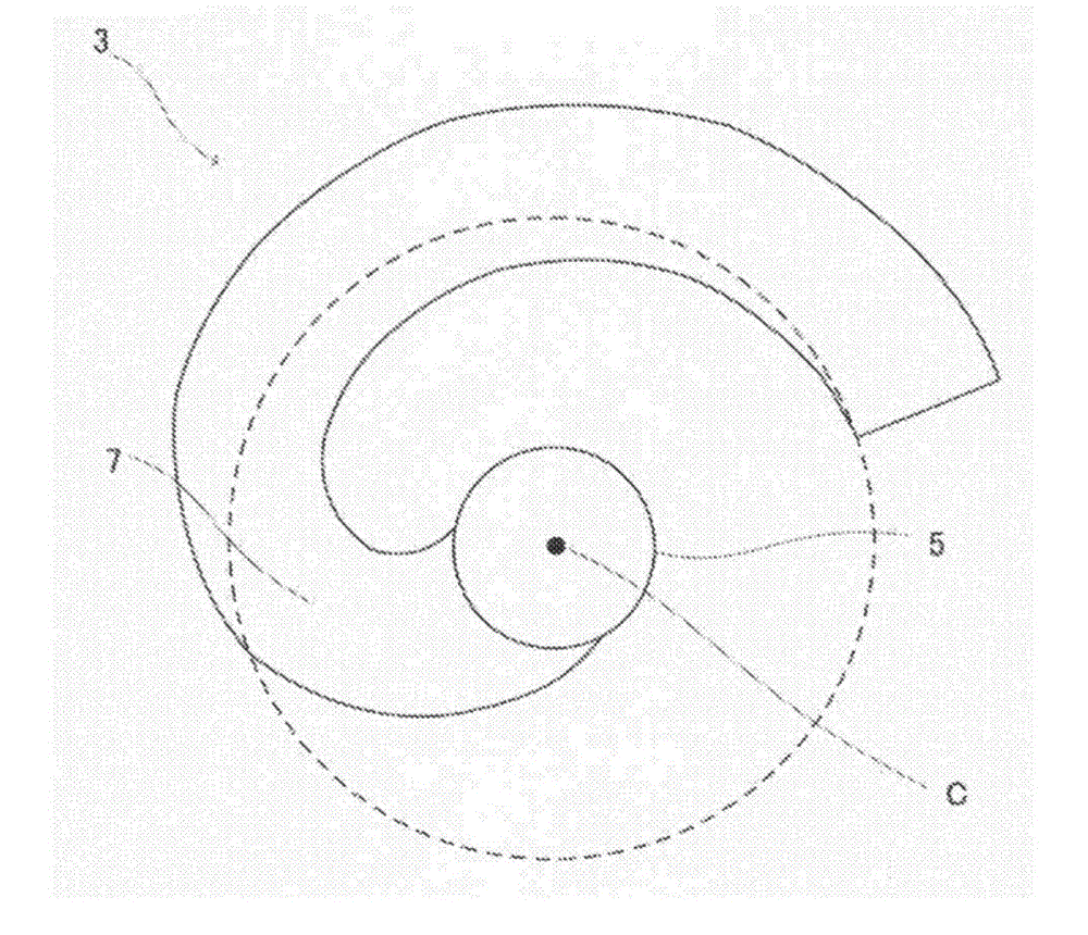 Pump blade for submerged pump and submerged pump having same