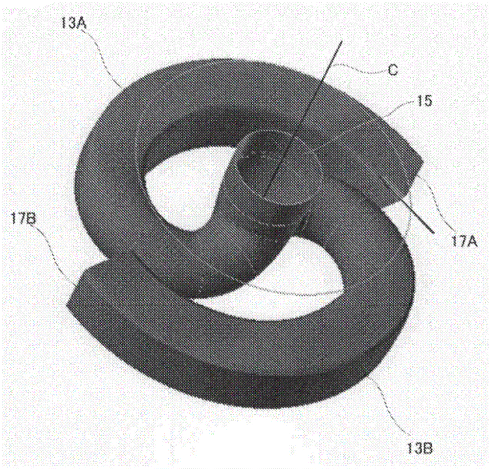 Pump blade for submerged pump and submerged pump having same