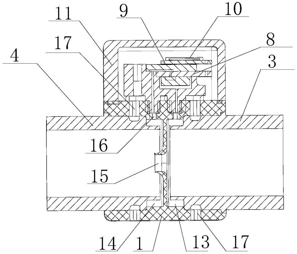 Nozzle flow meter