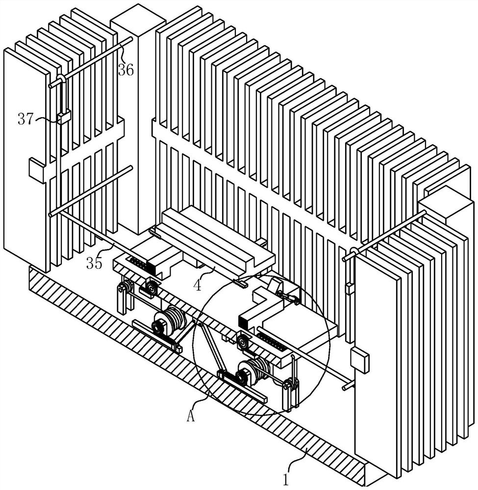 Transformer body pressing device for power transformer