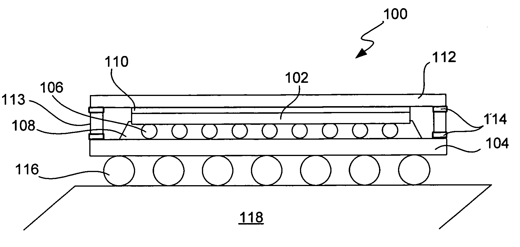 Structure and material for assembling a low-K Si die to achieve a low warpage and industrial grade reliability flip chip package with organic substrate