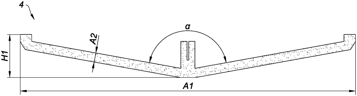 Top-loaded broadband ceiling antenna