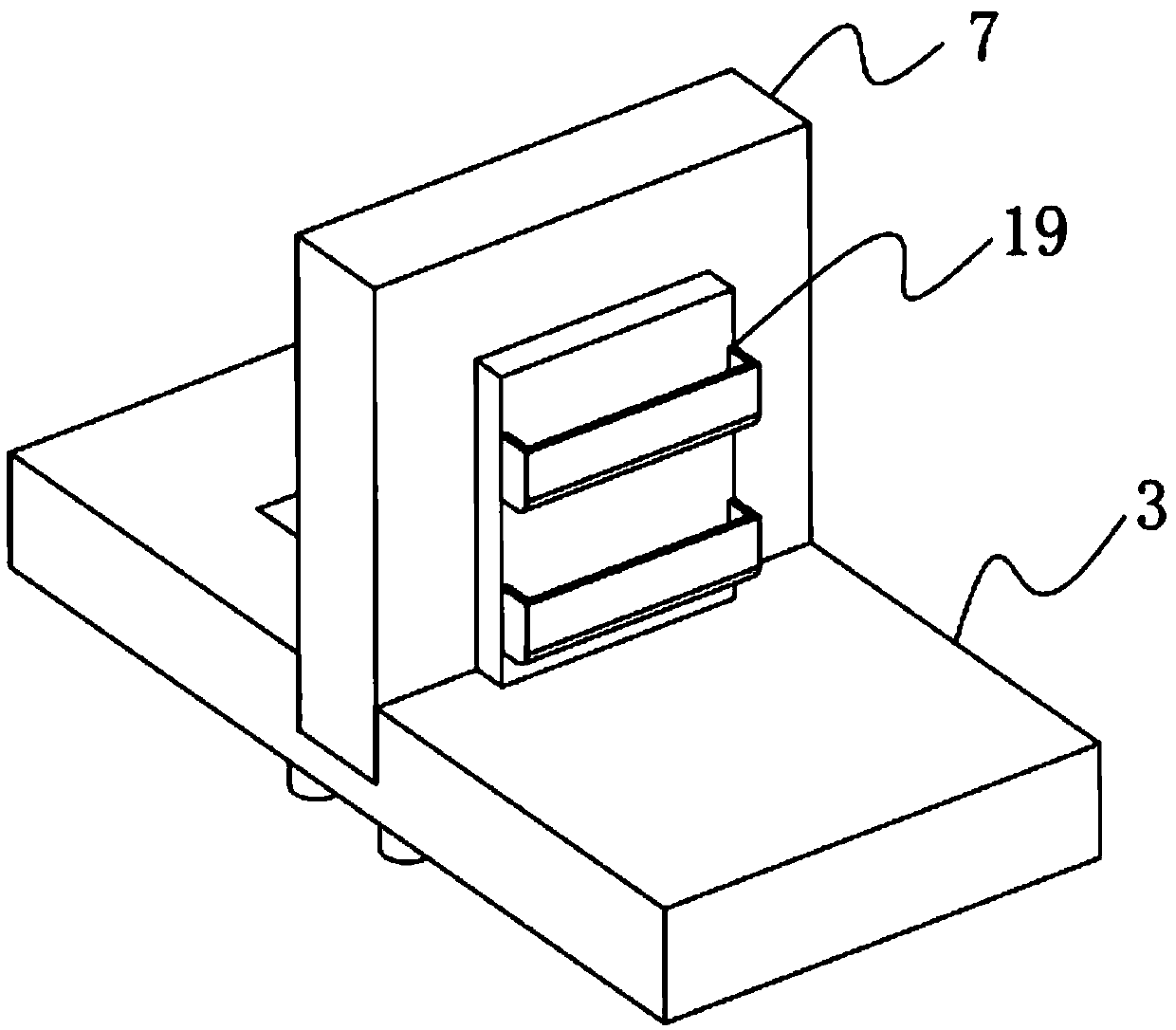 Shallow foundation building rectification and reinforcement structure and construction method thereof